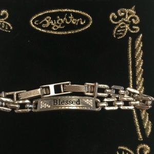 Brighton “Blessed” bracelet in silver